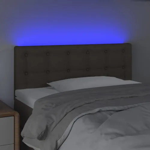 LED uzglavlje smeđesivo 90x5x78/88 cm od tkanine - Sivo-smeđa 90 x 5 x 78/88 cm Cijena