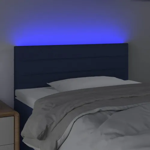 LED uzglavlje plavo 100x5x78/88 cm od tkanine - Plava 100 x 5 x 78/88 cm Cijena