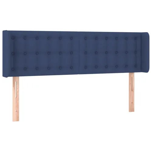 LED uzglavlje plavo 147x16x78/88 cm od tkanine - Plava 147 x 16 x 78/88 cm Cijena