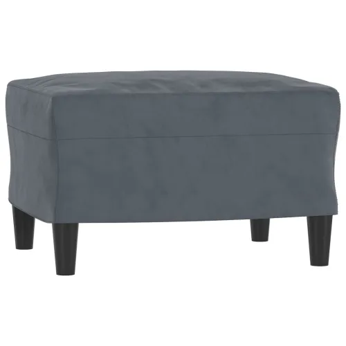 Tabure tamnosivi 60 x 50 x 41 cm baršunasti - Tamno siva 60 x 50 x 41 cm 1 Cijena