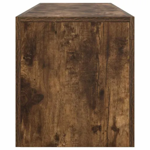 TV ormarić s LED svjetlima boja dimljenog hrasta 140x36,5x40 cm - Dimljeni hrast 1 Cijena