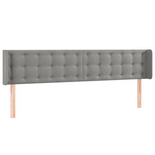 LED uzglavlje svjetlosivo 183x16x78/88 cm baršunasto - Svjetlosiva 183 x 16 x 78/88 cm Cijena