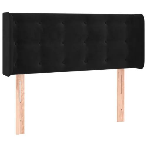 LED uzglavlje crno 103x16x78/88 cm baršunasto - Crna 103 x 16 x 78/88 cm Cijena
