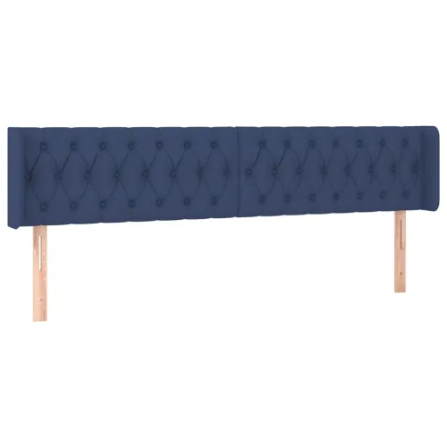 LED uzglavlje plavo 183x16x78/88 cm od tkanine - Plava 183 x 16 x 78/88 cm Cijena