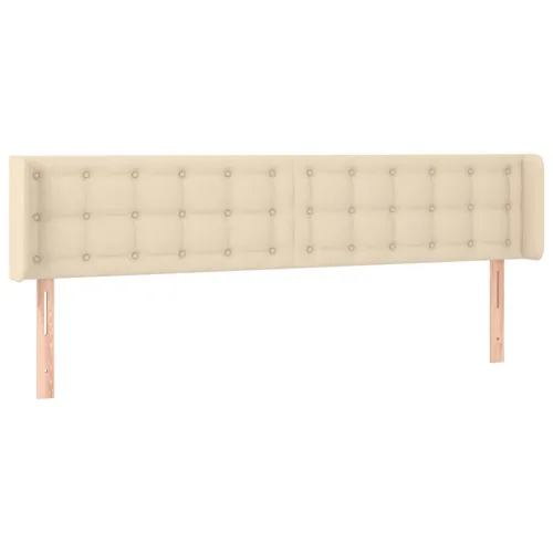 LED uzglavlje krem 183x16x78/88 cm od tkanine - Krema 183 x 16 x 78/88 cm Cijena