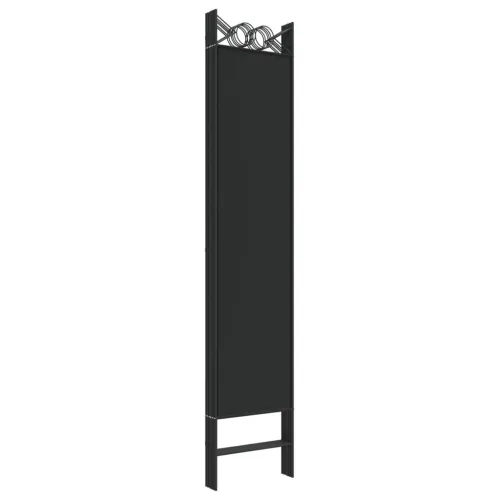 Paravan - Sobna pregrada s 6 panela crna 240x200 cm od tkanine - Crna 240 x 200 cm 1 1 Cijena