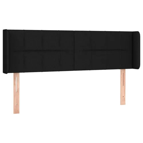 LED uzglavlje crno 147x16x78/88 cm od tkanine - Crna 147 x 16 x 78/88 cm Cijena