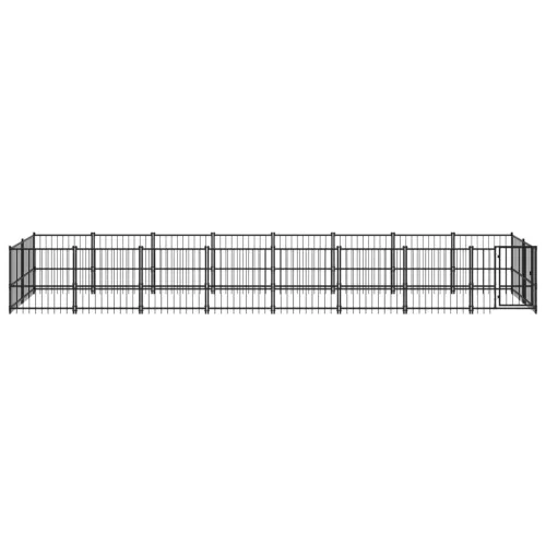 Vanjski kavez za pse čelični 15,02 m² - 776 x 193.5 x 100 cm 1 Cijena