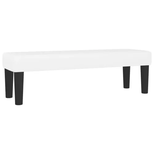 Boxspring - Krevet s oprugama i madracem bijeli 140x200 cm od umjetne kože - Bijela 140 x 200 cm gumbi Cijena