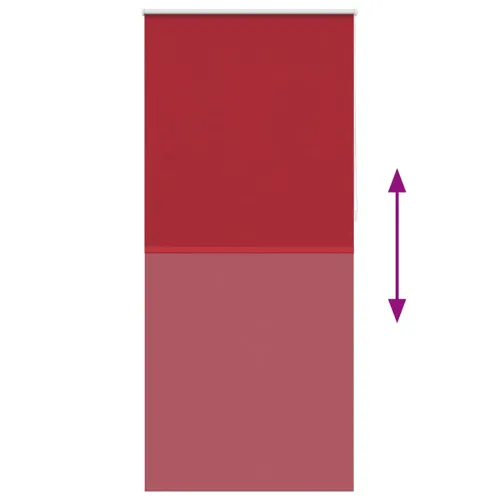 Rolo zavjesa za zamračivanje 104,4 x 230 cm Širina tkanine 100 cm crvena - Crvena 100 x 230 cm Cijena