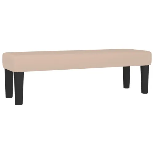 Boxspring - Krevet s oprugama i madrac cappuccino 160x200cm od umjetne kože - Boja cappuccina 160 x 200 cm gumbi Cijena