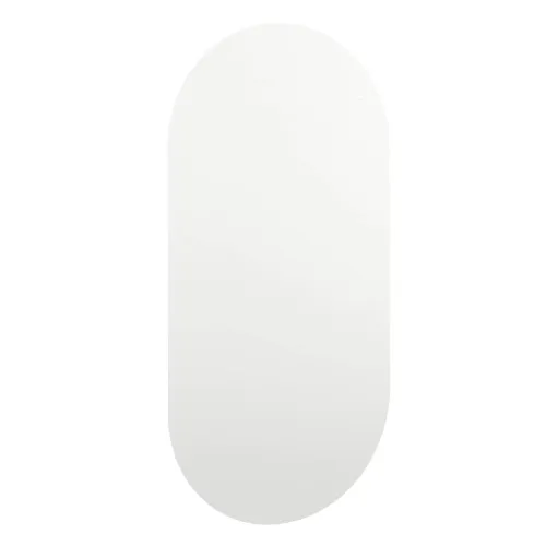 Ogledalo 80 x 40 cm stakleno - 80 x 40 cm bez LED svjetala Ovalno Cijena