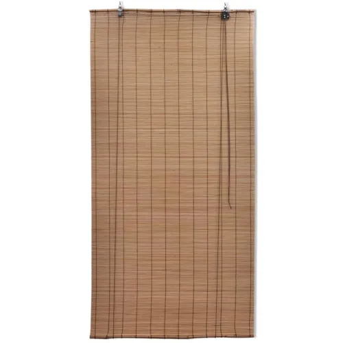 Smeđe rolete od bambusa 120 x 220 cm - Smeđa 120 x 220 cm Cijena