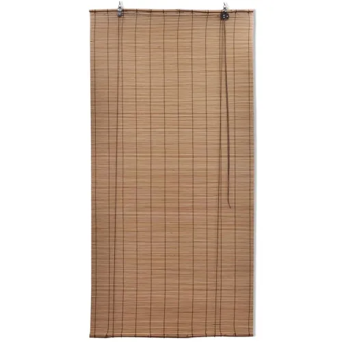 Smeđe rolete od bambusa 140 x 160 cm - Smeđa 140 x 160 cm Cijena