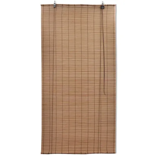 Smeđe rolete od bambusa 150 x 220 cm - Smeđa 150 x 220 cm Cijena