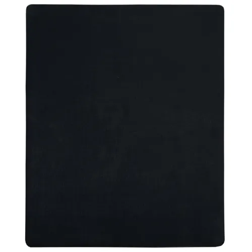 Plahta s gumicom od žerseja crna 140x200 cm pamučna - Crna 140 x 200 cm 1 Cijena