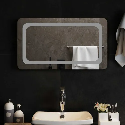LED kupaonsko ogledalo 70x40 cm - 70 x 40 cm Cijena