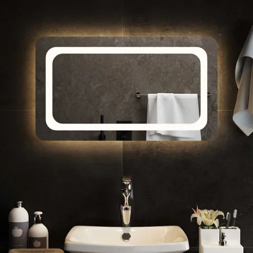 LED kupaonsko ogledalo 70x40 cm - 70 x 40 cm 1 70 x 40 cm Cijena