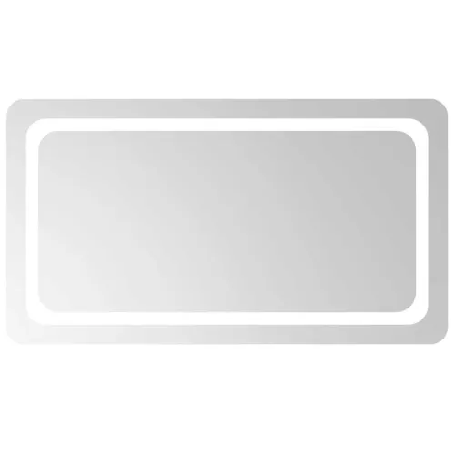LED kupaonsko ogledalo 90x50 cm - 90 x 50 cm 1 Cijena