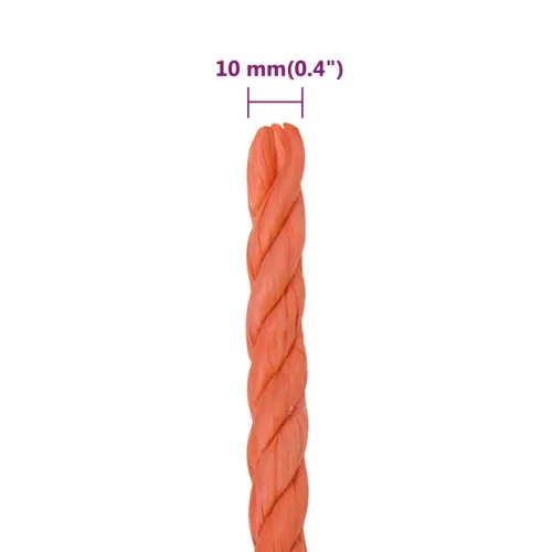 Radno uže narančasti 10 mm 50 m od polipropilena - Narančasta 10 mm 50 m Cijena