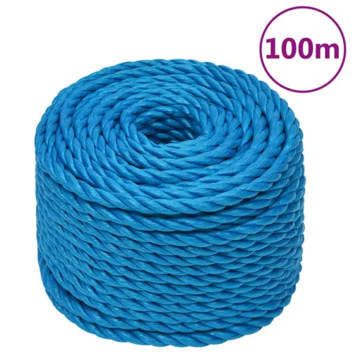 Radno uže plavi 20 mm 100 m od polipropilena - Plava 1 100 m 20 mm Cijena
