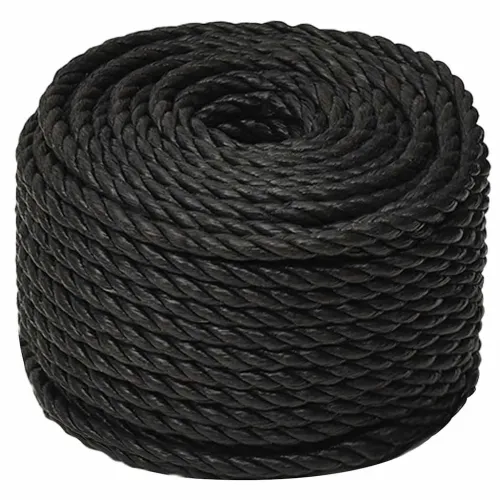 Radno uže crno 10 mm 50 m od polipropilena - Crna 1 50 m 10 mm Cijena