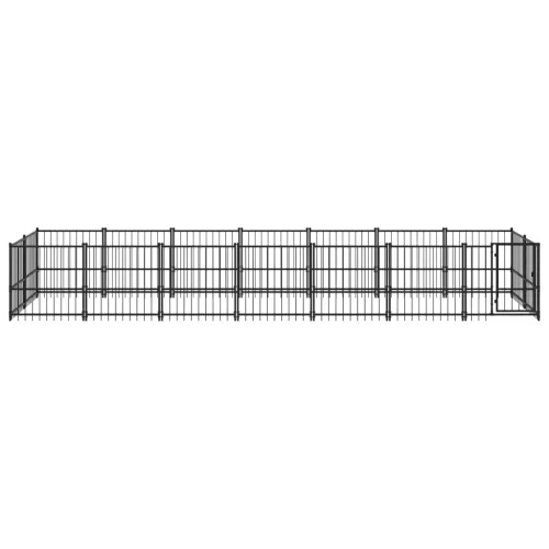 Vanjski kavez za pse čelični 13,14 m² - 679 x 193.5 x 100 cm 1 Cijena
