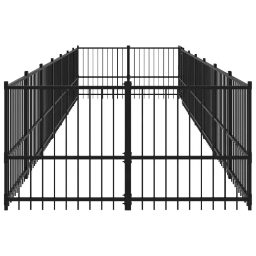 Vanjski kavez za pse čelični 13,14 m² - 679 x 193.5 x 100 cm 1 Cijena