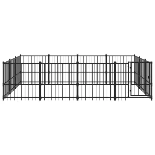 Vanjski kavez za pse čelični 11,58 m² - 388 x 291 x 100 cm 1 Cijena