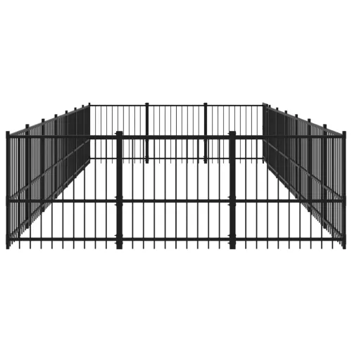 Vanjski kavez za pse čelični 19,76 m² - 679 x 291 x 100 cm 1 Cijena