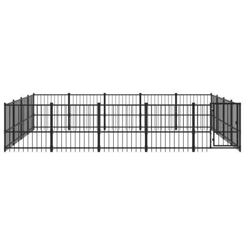 Vanjski kavez za pse čelični 18,82 m² - 485 x 388 x 100 cm 1 Cijena