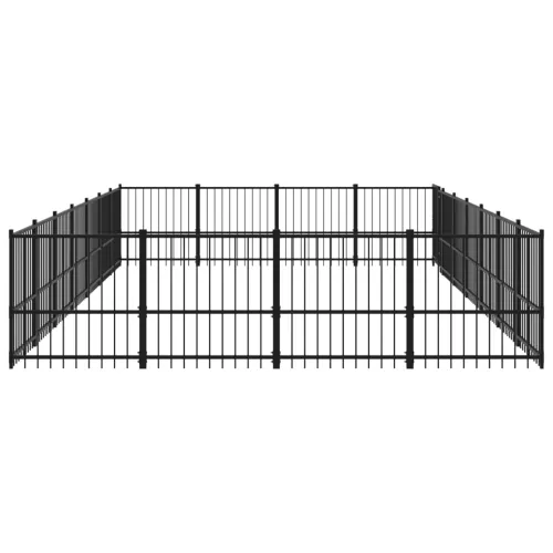 Vanjski kavez za pse čelični 26,35 m² - 679 x 388 x 100 cm 1 Cijena