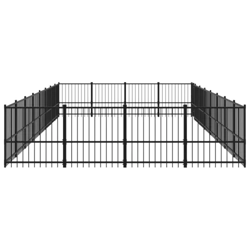 Vanjski kavez za pse čelični 30,11 m² - 776 x 388 x 100 cm 1 Cijena