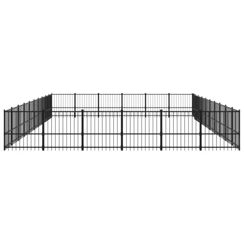 Vanjski kavez za pse čelični 56,45 m² - 970 x 582 x 100 cm 1 Cijena