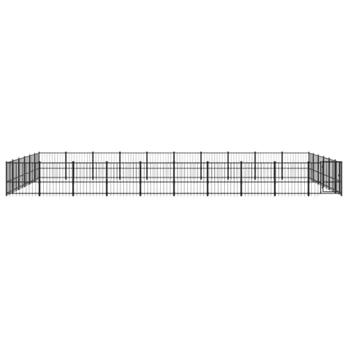 Vanjski kavez za pse čelični 56,45 m² - 970 x 582 x 100 cm 1 Cijena