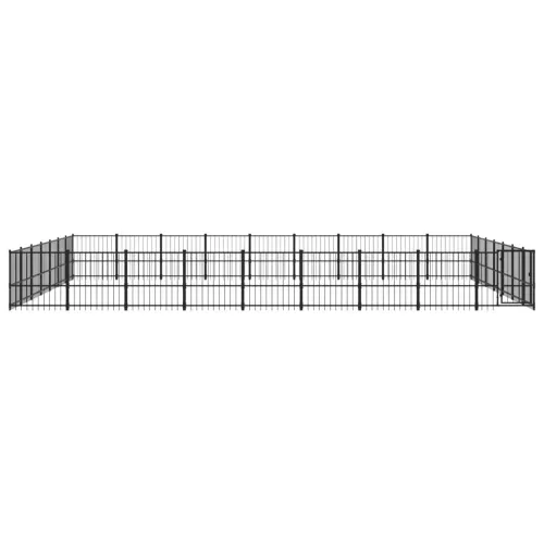 Vanjski kavez za pse čelični 59,28 m² - 873 x 679 x 100 cm 1 Cijena
