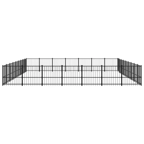 Vanjski kavez za pse čelični 59,28 m² - 873 x 679 x 100 cm 1 Cijena