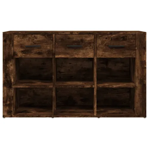 Komoda boja dimljenog hrasta 100x30x59,5 cm konstruirano drvo - Dimljeni hrast 1 Dimljeni hrast Cijena