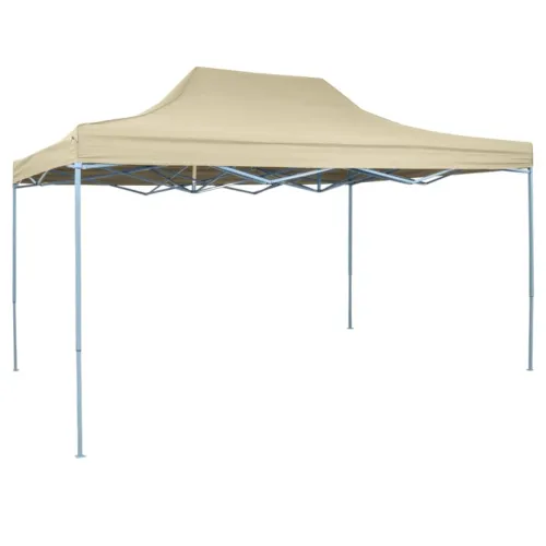 Sklopivi Pop up Šator - Pop up šator za plažu 3x4,5 m Krem Bijeli - Krema 1 Bez bočnog zida Ne Cijena