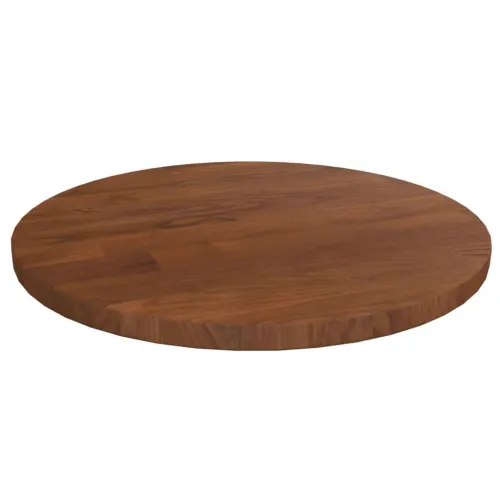 Okrugla stolna ploča tamnosmeđa Ø30x1,5 cm tretirana hrastovina - Tamno smeđa Ø 30 x 1.5 cm Cijena