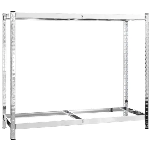 Stalak za gume s 2 razine srebrni 110 x 40 x 110 cm čelični - Srebrno 110 x 40 x 110 cm 1 1 Cijena
