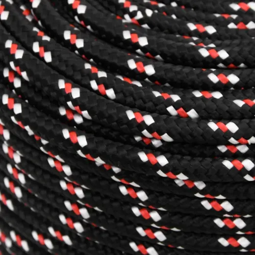 Brodski konop crni 6 mm 50 m od polipropilena - Crna i crvena 6 mm 50 m Cijena