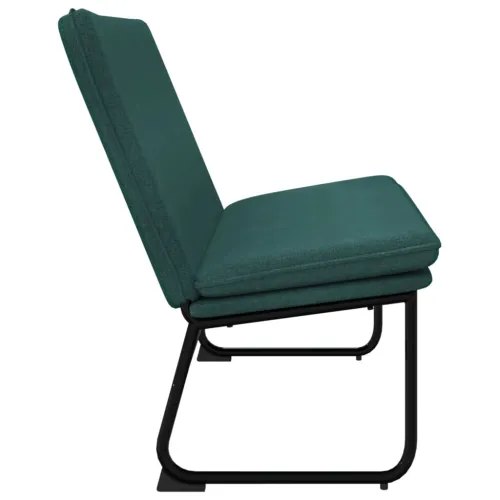 Klupa tamnozelena 100 x 75 x 76 cm od tkanine - Tamnozelena Cijena
