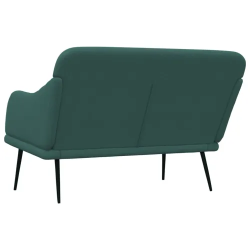Klupa tamnozelena 110 x76 x 80 cm od tkanine - Tamnozelena Cijena