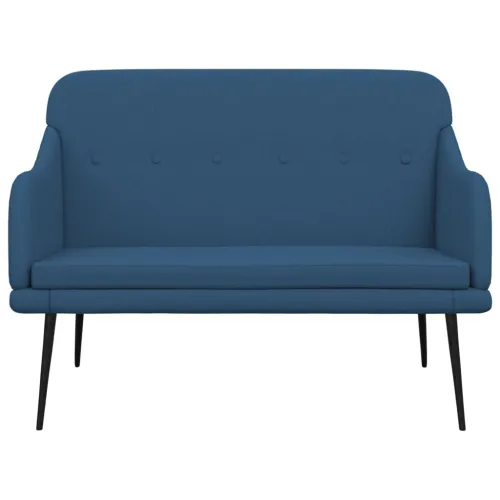 Klupa plava 110 x 76 x 80 cm od tkanine - Plava Cijena