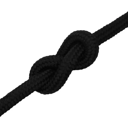 Radno uže crno 25 mm 50 m poliestersko - Crna 25 mm 50 m Cijena