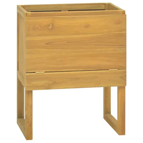 Kupaonski ormarić 60 x 40 x 75 cm od masivne tikovine - 60 x 40 x 75 cm 1 1 Cijena