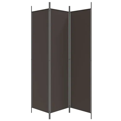 Paravan - Sobna pregrada s 3 panela smeđa 150x200 cm od tkanine - Smeđa 150 x 200 cm Cijena