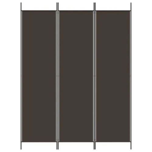 Paravan - Sobna pregrada s 3 panela smeđa 150x200 cm od tkanine - Smeđa 150 x 200 cm Cijena