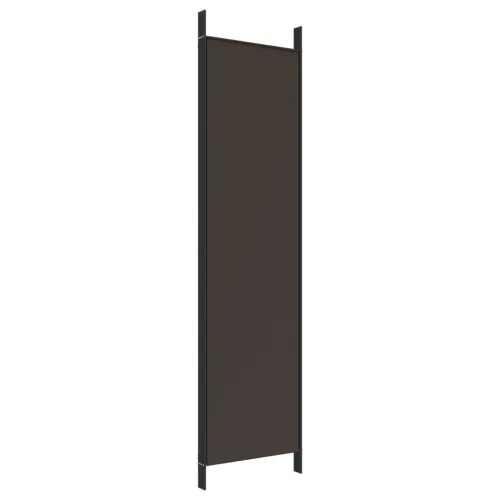 Paravan - Sobna pregrada s 4 panela smeđa 200 x 200 cm od tkanine - Smeđa 200 x 200 cm Cijena